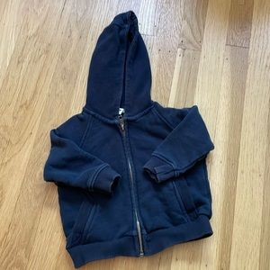 Navy blue Zara sweatshirt hoodie